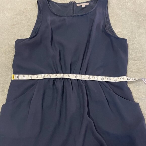Navy Blue Sleeveless Dress Size 14 GAP - Picture 10 of 12